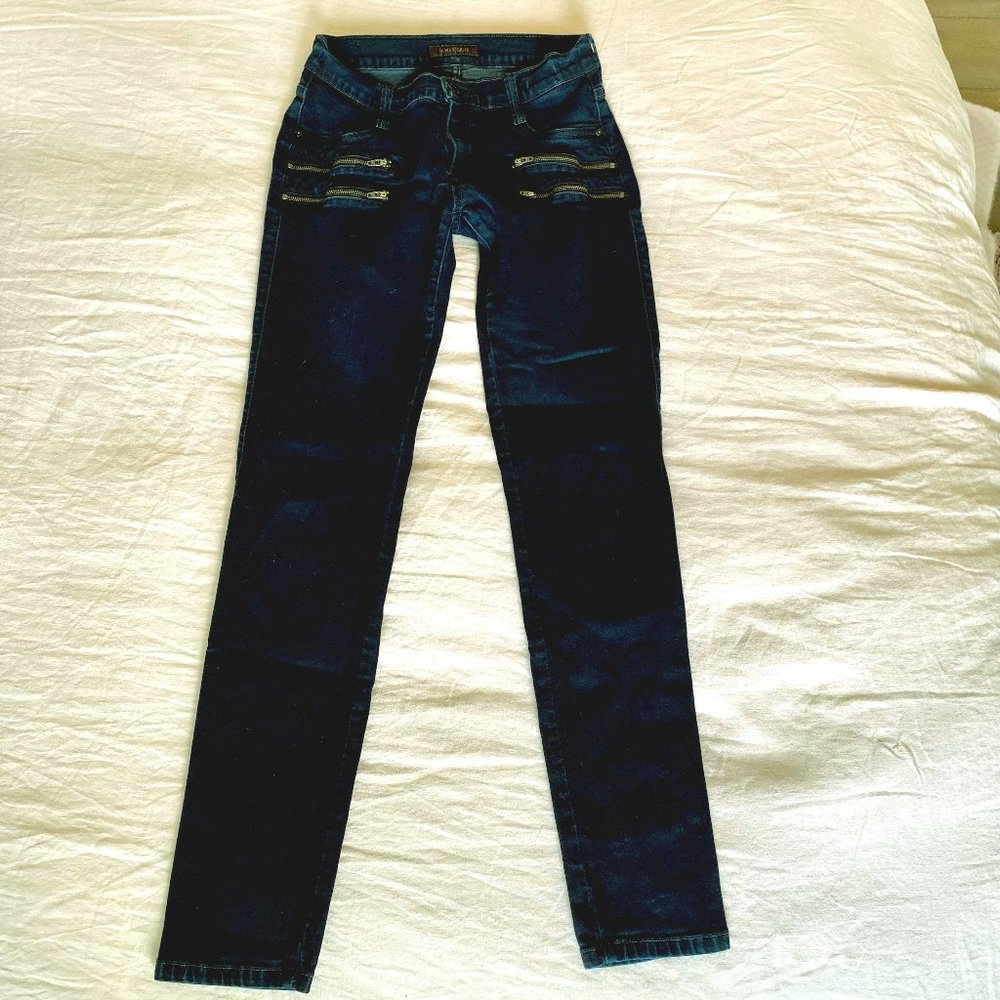 Dark Indigo James Twiggy Jeans